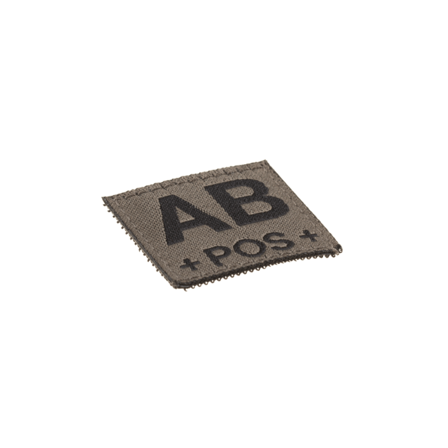 AB Pos Bloodgroup Patch- Clawgear