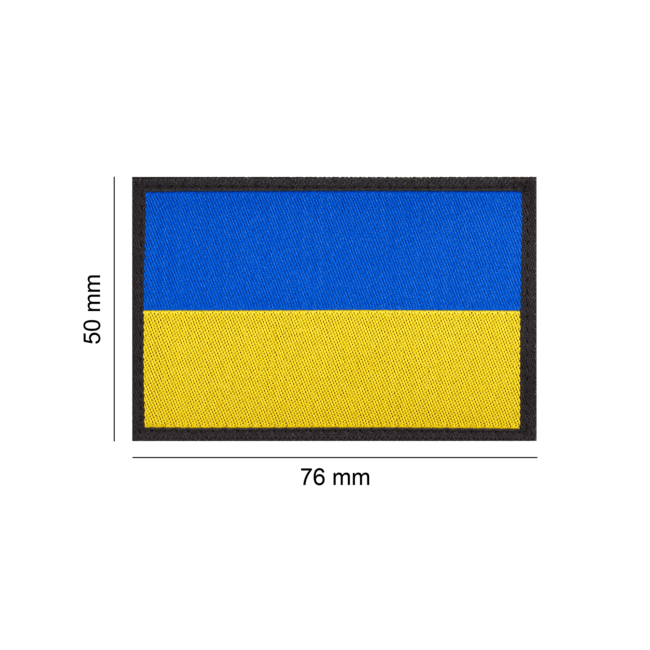 Ukraine Flag Patch- Clawgear