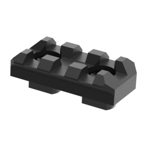 M-Lok 3 Slot Rail Zwart - Clawgear