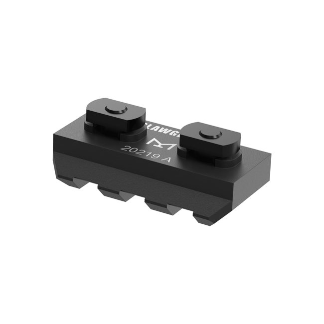 M-Lok 3 Slot Rail Black - Clawgear
