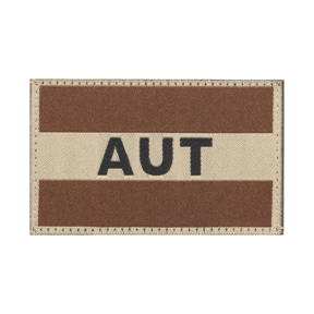 Austria Flag Patch Desert - Clawgear