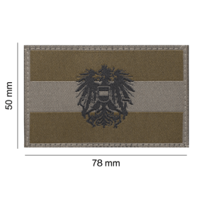 Naszywka Flaga z Herbem Austrii - Clawgear