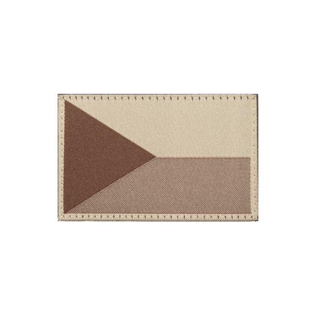 Czech Republic Flag Patch Desert - Clawgear
