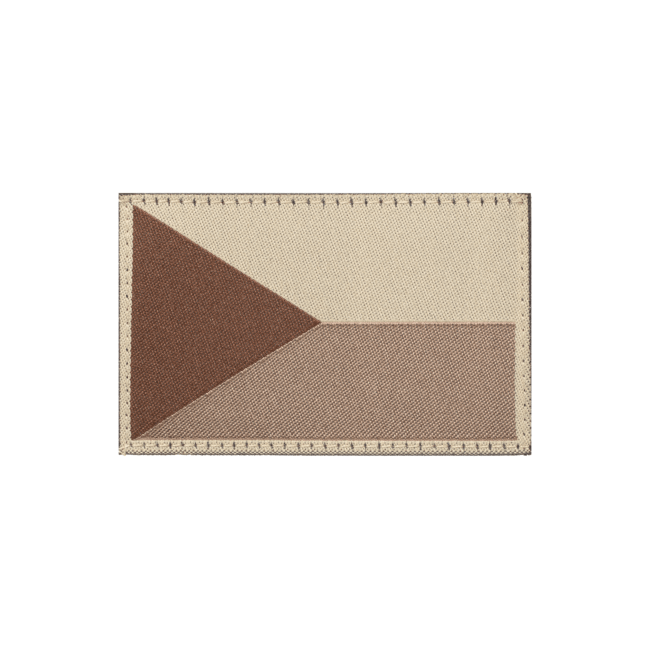 Czech Republic Flag Patch Desert - Clawgear