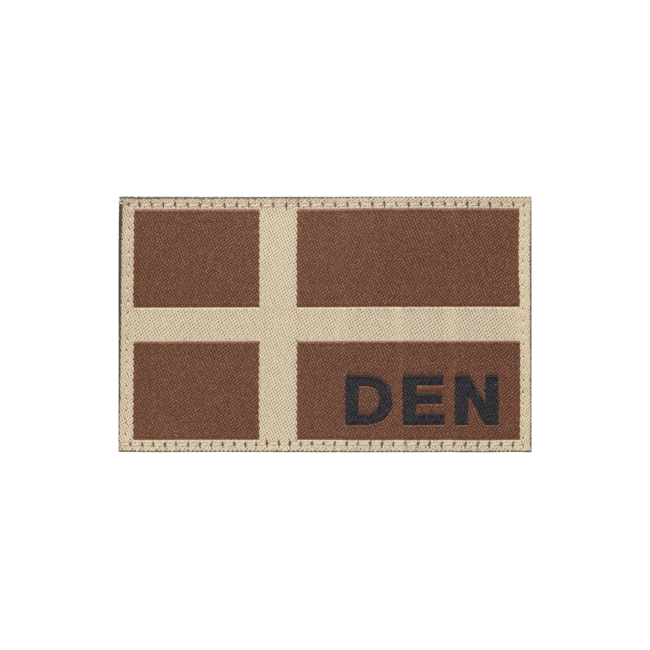 Naszywka Flaga Danii Desert - Clawgear