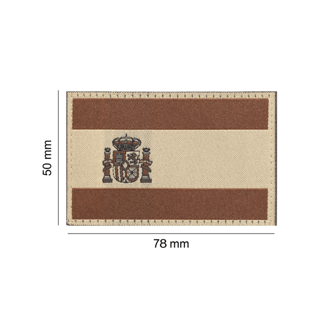 Spanje Vlag Patch Desert - Clawgear