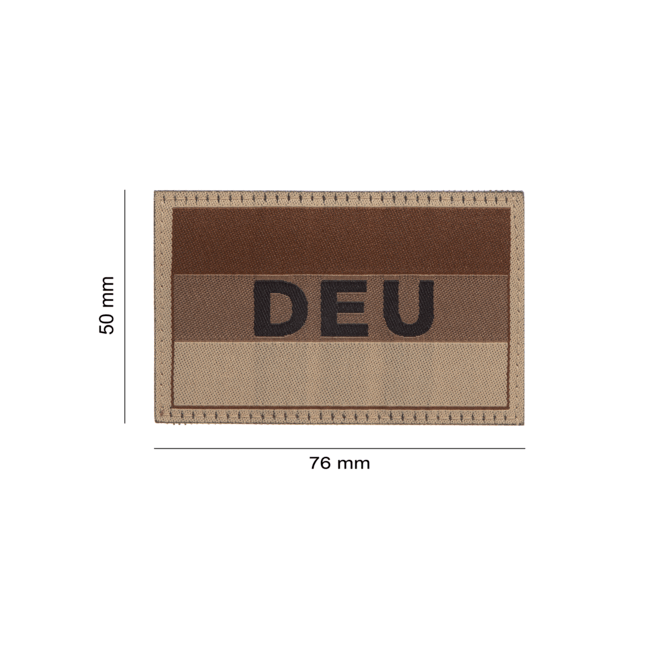 Germany Flag Patch Desert - Clawgear