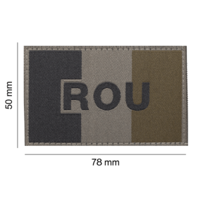 Rumänien Flaggen-Patch - Clawgear