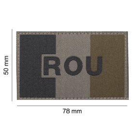 Rumänien Flaggen-Patch - Clawgear