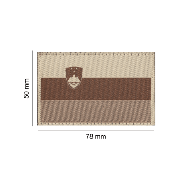 Slovenië Vlag Patch Desert - Clawgear