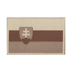 Slowakije Vlag Patch Desert - Clawgear