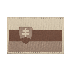 Slowakije Vlag Patch Desert - Clawgear