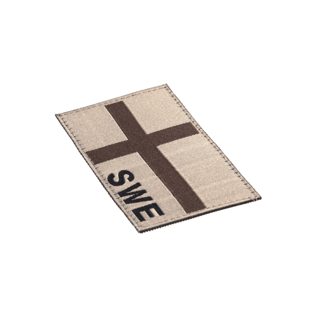 Sweden Flag Patch Desert - Clawgear