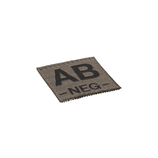 AB Neg Bloodgroup Patch- Clawgear