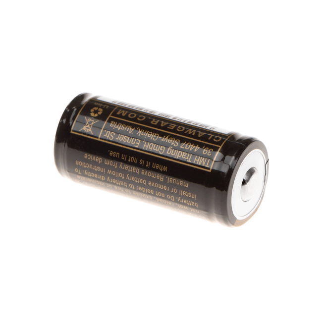 16340 Batterij 3.7V 700mAh Zwart - Clawgear