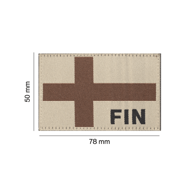 Finland Vlag Patch Desert - Clawgear
