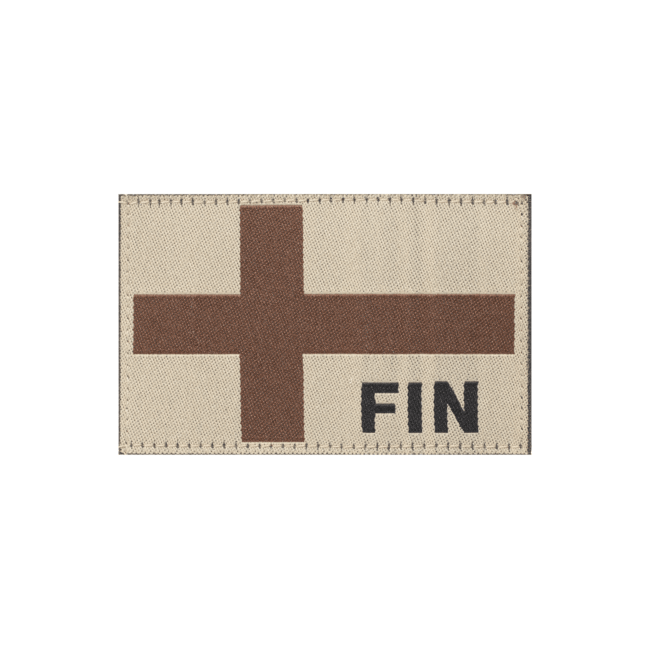 Finland Flag Patch Desert - Clawgear