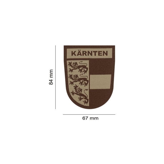 Kärnten Wappen-Patch Desert - Clawgear