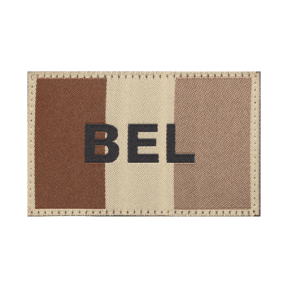 Belgium Flag Patch Desert - Clawgear