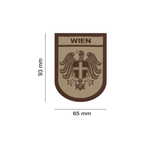 Wien Shield Patch Desert - Clawgear