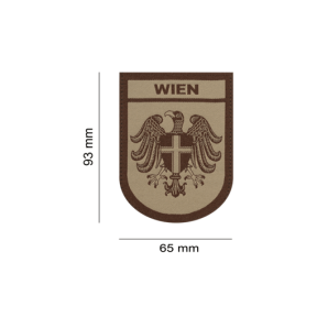 Wien Shield Patch Desert - Clawgear