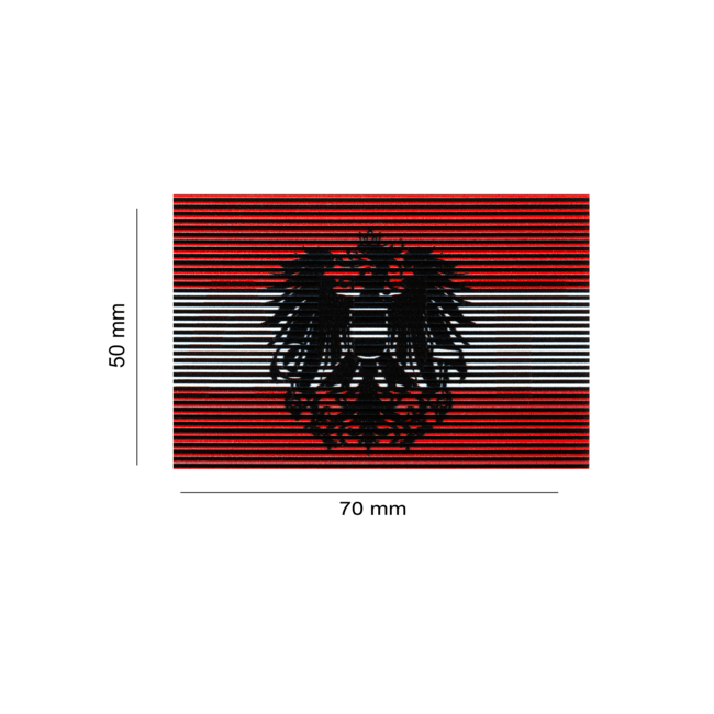 Dual IR Patch Austria - Clawgear