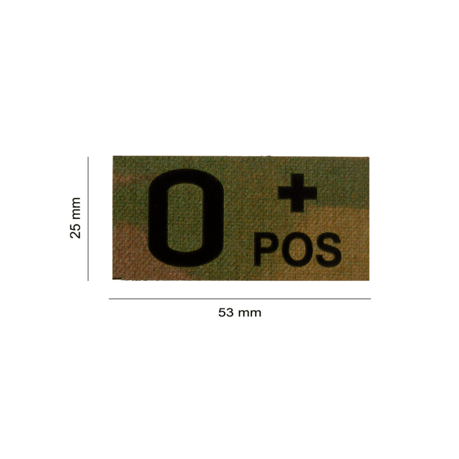 0 Pos IR Patch Multicam - Clawgear