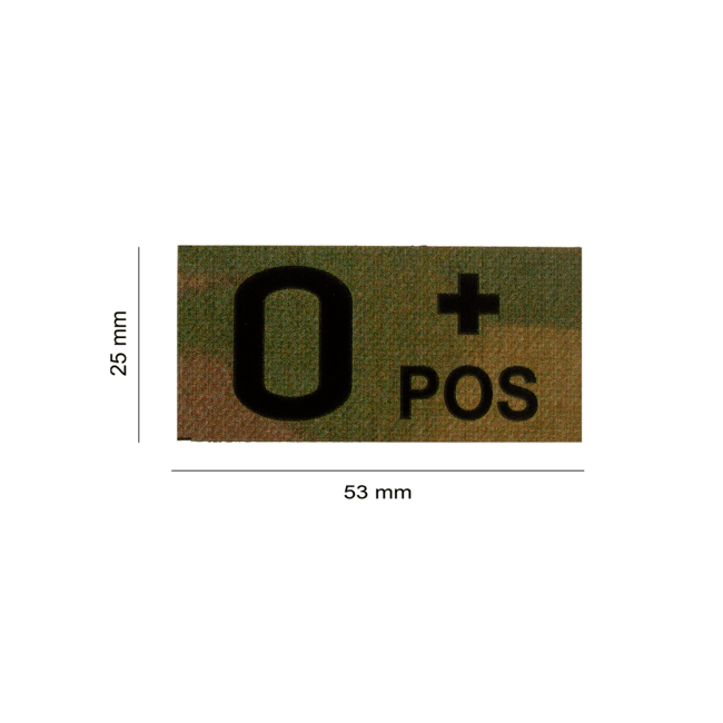 0 Pos IR Patch Multicam - Clawgear