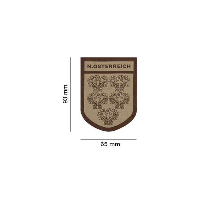 Niederösterreich Shield Patch Desert - Clawgear