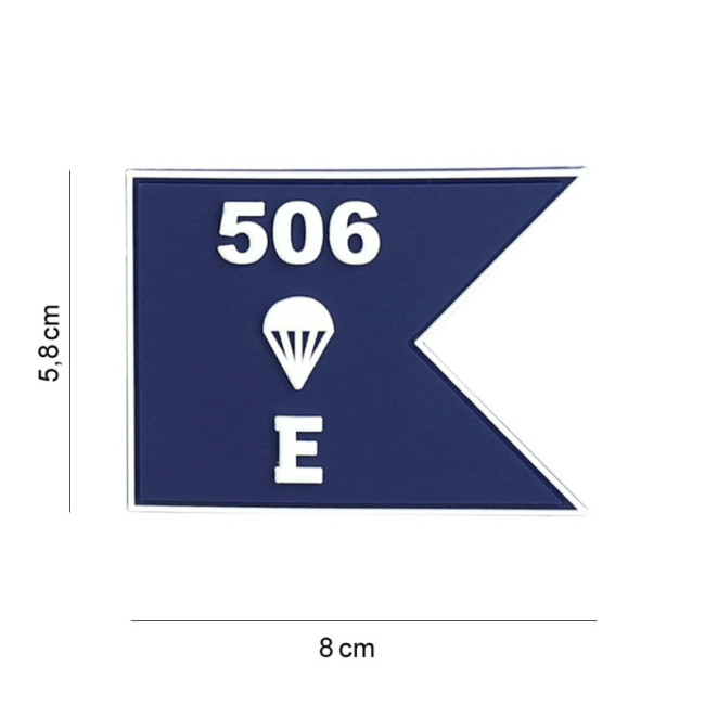Patch 3D PVC przewodnik E Compagny - 101 Inc