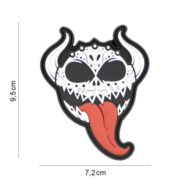 Patch 3D PVC Langue du diable - 101 Inc