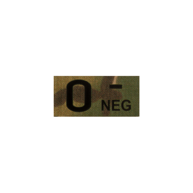 0 Neg IR Patch Multicam - Clawgear