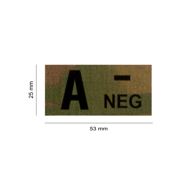 A Neg IR Patch Multicam - Clawgear
