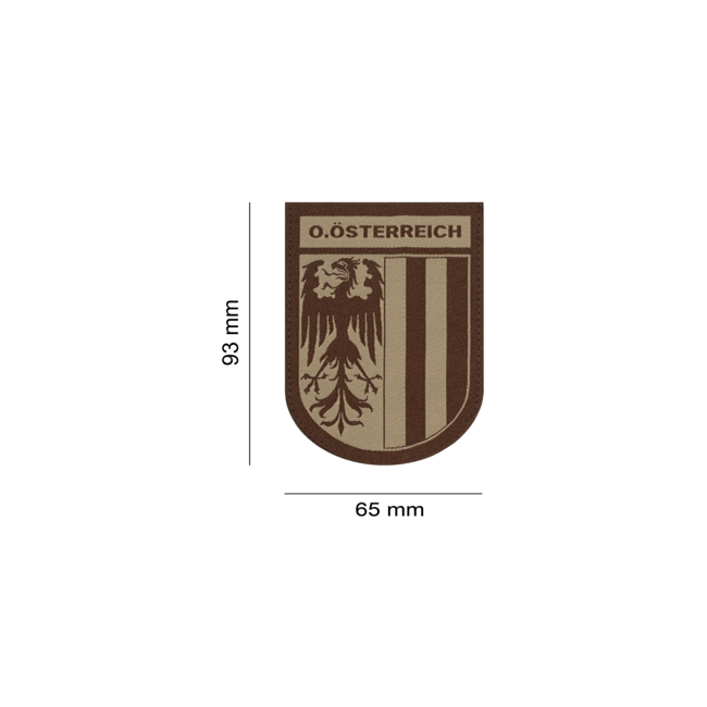 OberÃ¶sterreich Shield Patch Desert - Clawgear