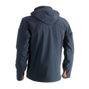 Veste Softshell marine à capuche - HEROCK