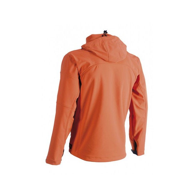 Softshell jas oranje met capuchon - HEROCK