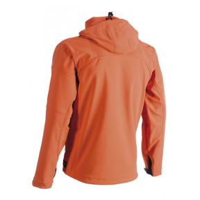 Veste Softshell orange à capuche - HEROCK