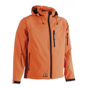 Kurtka Softshell pomarańczowa z kapturem - HEROCK