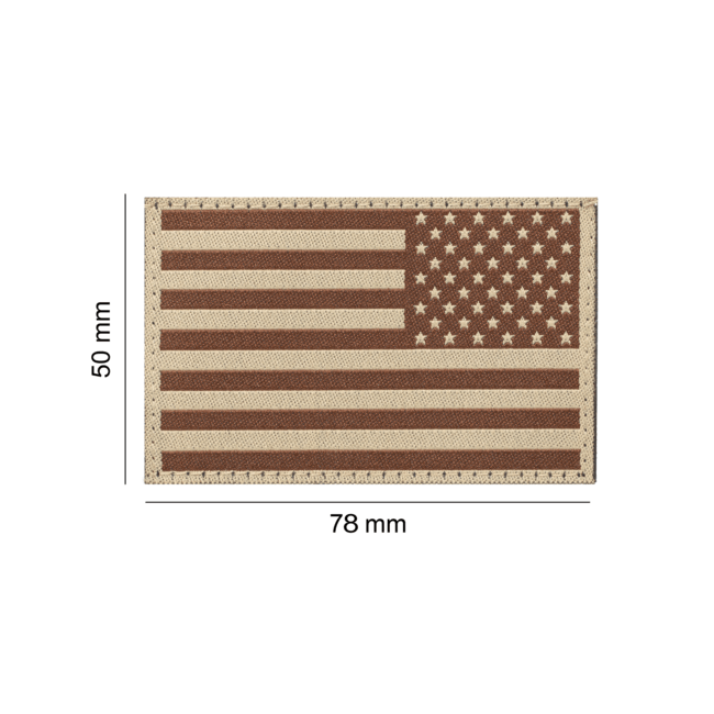 USA Omgekeerde Vlag Patch Desert - Clawgear