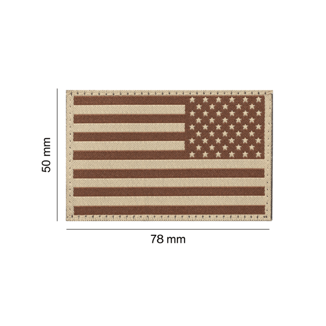 USA Reversed Flag Patch Desert - Clawgear