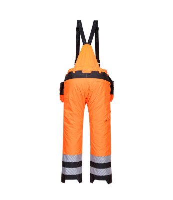 Pantalon d'hiver PW3 haute visibilité Orange Noir - Portwest