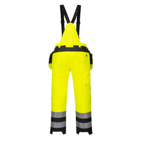 Pantalon d'hiver PW3 haute visibilité Jaune Noir - Portwest