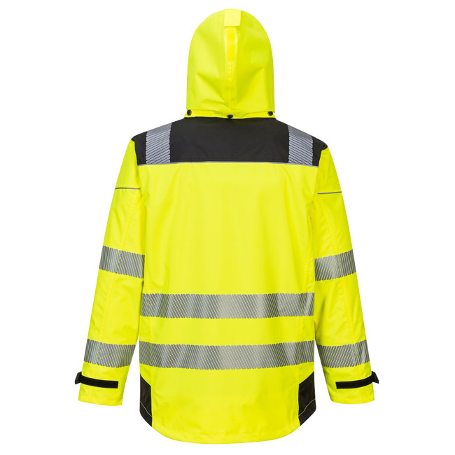 Parka PW3 3-in-1 hoge zichtbaarheid Geel Zwart - Portwest