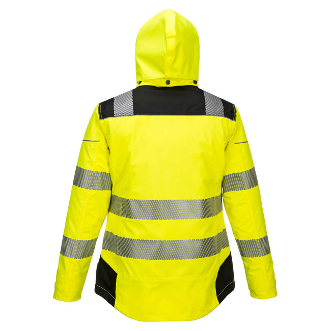 Parka Hiver Femme Jaune imperméable et matelassé - Portwest