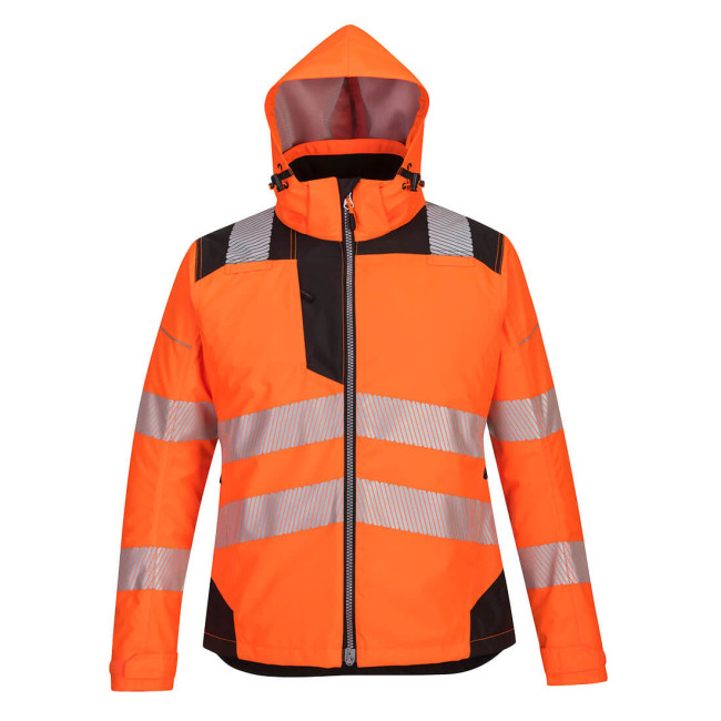 Dames Winterparka Oranje waterdicht en gewatteerd - Portwest