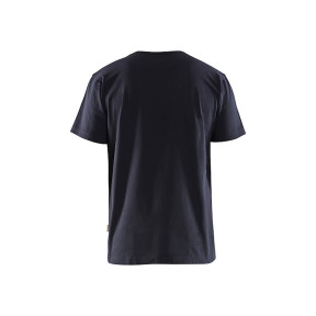 3D-Druck T-Shirt Dunkelblau - Blaklader