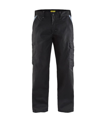 Pantalon Industrie Noir/Gris moyen - Blaklader