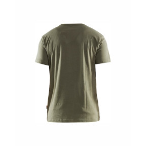3D bedrukt T-shirt Herfst Groen - Blaklader
