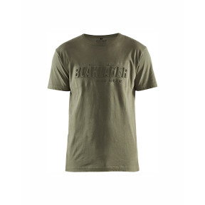 3D-Druck T-Shirt Herbstgrün - Blaklader