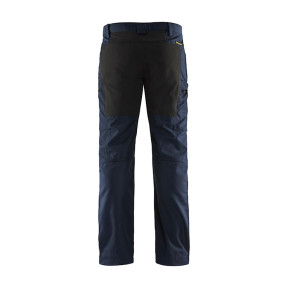 Pantalon maintenance +stretch Marine foncé/Noir - Blaklader